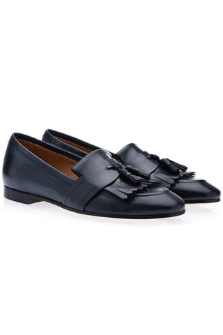 SUPERGLAMOUROUS Romeo Toledo Leather Tassels Loafers (SPGM1051)