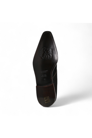 Lowe Valentini Designer Men's Designer Shoes Brown Pony Gold-Plated Monk-Straps Loafers (LDM02)