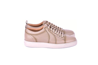 Corrente 7233 Leather Sneaker - Taupe