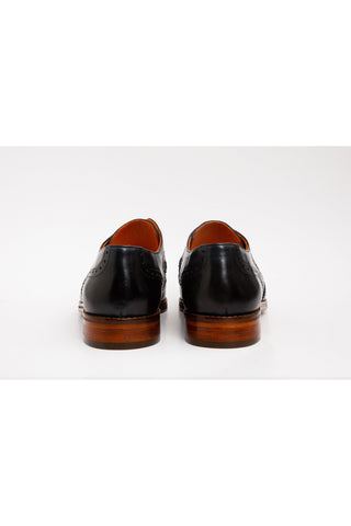 Vinci Neiva Leather Derby - Navy & Brown