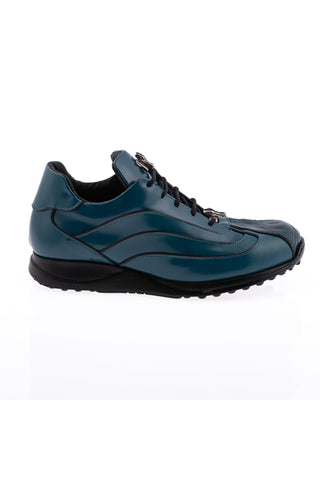 8479/1 Crocodile & Leather Sneaker-Dellamoda