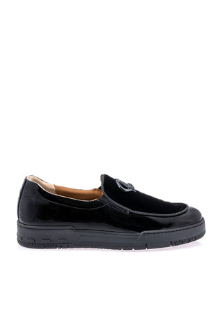 Mauri 8600/8 Patent Leather & Velvet Sneaker