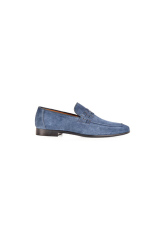 8658 Denim Loafer - Blue-Dellamoda