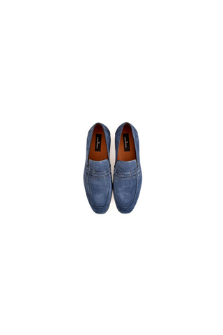 8658 Denim Loafer - Blue-Dellamoda
