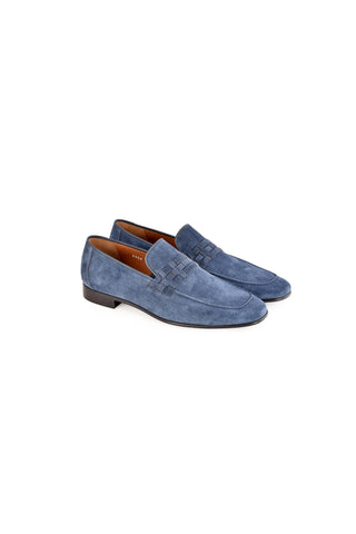 8658 Denim Loafer - Blue-Dellamoda