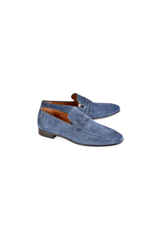 8658 Denim Loafer - Blue-Dellamoda