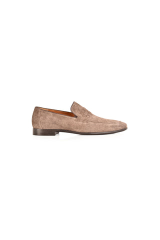 8658 Denim Loafer - Brown-Dellamoda