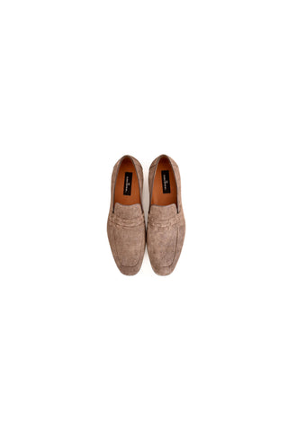 8658 Denim Loafer - Brown-Dellamoda