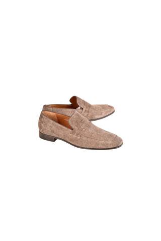 8658 Denim Loafer - Brown-Dellamoda