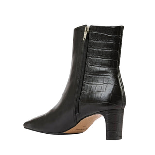 Andre Assous Amerie Women’s Shoes Calf-Skin & Crocodile Print Leather Zip-Up Boot (AA1002)
