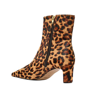 Andre Assous Amerie Women’s Shoes Leopard Print Calf Hair Zip-Up Boot (AA1003)