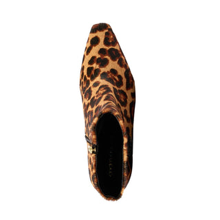 Andre Assous Amerie Women’s Shoes Leopard Print Calf Hair Zip-Up Boot (AA1003)