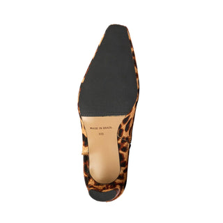 Andre Assous Amerie Women’s Shoes Leopard Print Calf Hair Zip-Up Boot (AA1003)