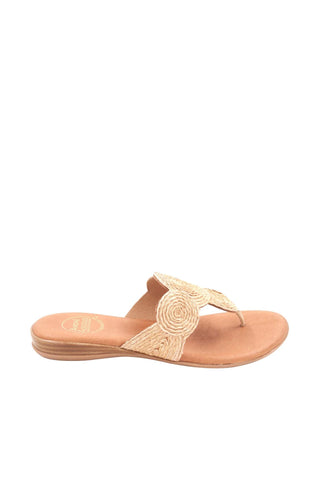 Andre Assous Nikky Women’s Shoes Raffia Slip-On Sandal (AA1016)