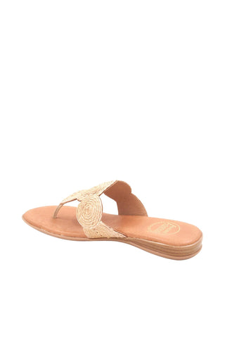 Andre Assous Nikky Women’s Shoes Raffia Slip-On Sandal (AA1016)