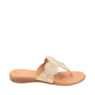 Nikky Women’s Shoes Calf-Skin Leather Slip-On Sandal (AA1017)