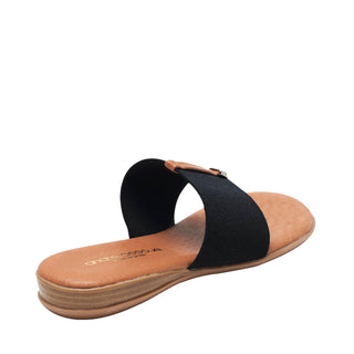 Nice Women’s Shoes Elastic Fabric Slip-On Sandal (AA1019)