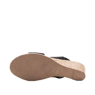 Andre Assous Allison Elastic Fabric Slip-On Wedge