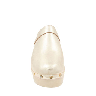 Andre Assous Olivia Calf-Skin Leather Slip-On Clog