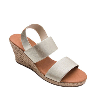 Andre Assous Allison Elastic Fabric Slip-On Wedge