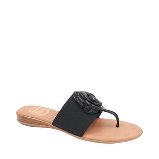 Andre Assous Nara Elastic Fabric Slip-On Sandal