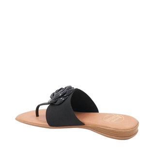 Andre Assous Nara Elastic Fabric Slip-On Sandal