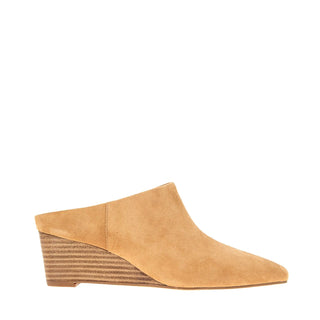 Andre Assous Wyatt Suede Leather Slip-On Wedge Mule