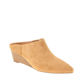 Andre Assous Wyatt Suede Leather Slip-On Wedge Mule