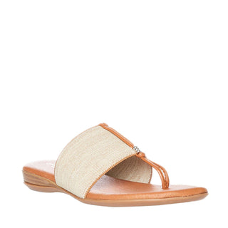 Andre Assous Nice Elastic Fabric Slip-On Sandal