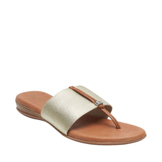 Andre Assous Nice Elastic Fabric Slip-On Sandal