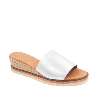 Andre Assous Nessie Elastic Fabric Slip-On Sandal