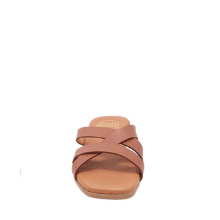 Andre Assous Koral Calf-Skin Leather Slip-On Sandal