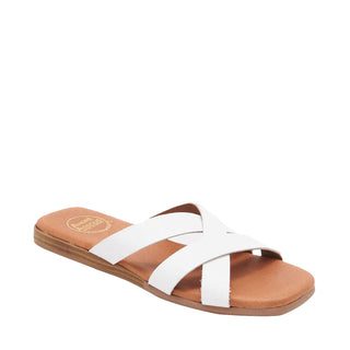 Andre Assous Koral Calf-Skin Leather Slip-On Sandal
