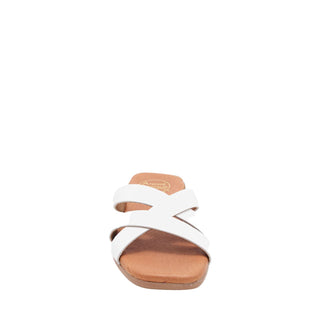 Andre Assous Koral Calf-Skin Leather Slip-On Sandal