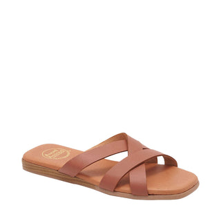 Andre Assous Koral Calf-Skin Leather Slip-On Sandal