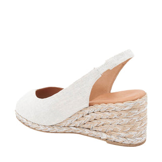 Andre Assous Audrey Fabric Slip-On Wedge