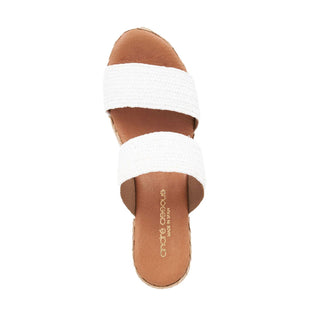 Andre Assous Nori Raffia Slip-On Sandal
