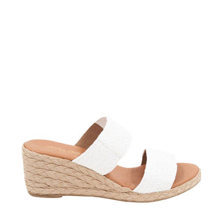 Andre Assous Nori Raffia Slip-On Sandal