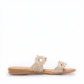 Andre Assous Nizzie Raffia Sandal