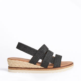 Andre Assous Noma Raffia Espadrille Wedge