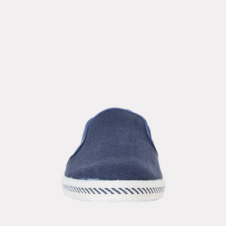 Andre Assous Altea Linen Slip-On Navy Linen view 5