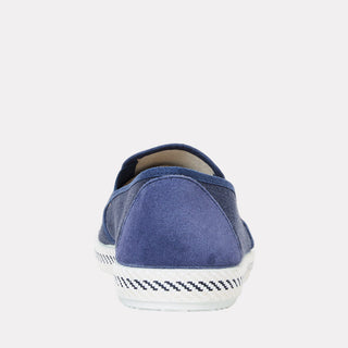 Andre Assous Altea Linen Slip-On Navy Linen view 6
