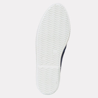 Andre Assous Altea Linen Slip-On Navy Linen view 7