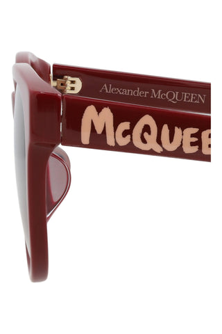 Alexander McQueen   Bordeaux Sunglasses