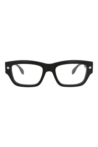 Alexander McQueen   BLACK W/SILVER STUDS Eyeglasses