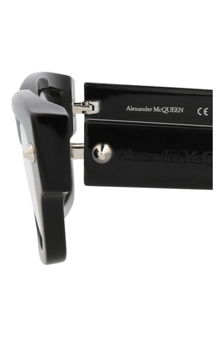 Alexander McQueen   BLACK W/SILVER STUDS Eyeglasses