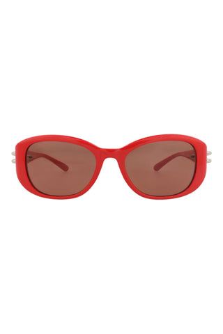 Alexander McQueen   Red Sunglasses