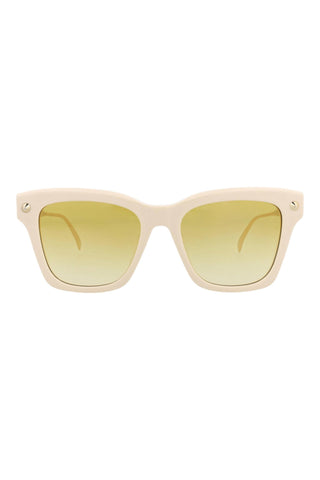 Alexander McQueen   Ivory Sunglasses
