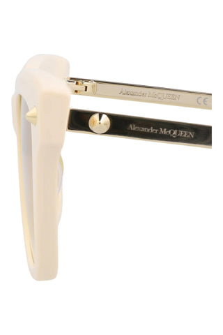 Alexander McQueen   Ivory Sunglasses