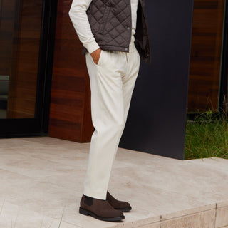 Aquatalia Prospero Men’s Shoes Suede Leather Chelsea Boot (AQ1003)